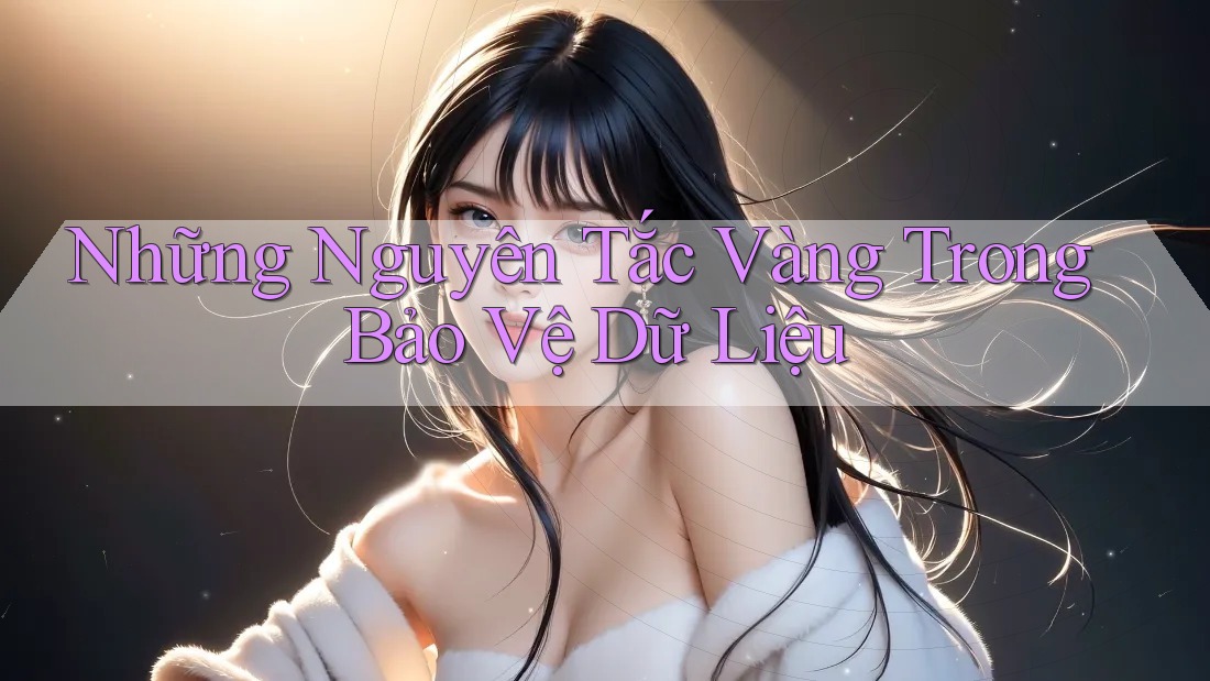 Những Nguyên Tắc Vàng Trong Bảo Vệ Dữ Liệu Những Nguyên Tắc Vàng Trong Bảo Vệ Dữ Liệu