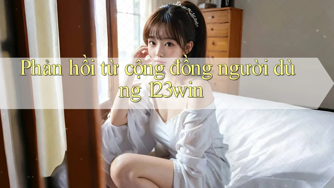 Phản hồi từ cộng đồng người dùng 123win Phản hồi từ cộng đồng người dùng 123win