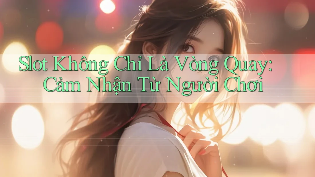 Slot Không Chỉ Là Vòng Quay: Cảm Nhận Từ Người Chơi Slot Không Chỉ Là Vòng Quay: Cảm Nhận Từ Người Chơi