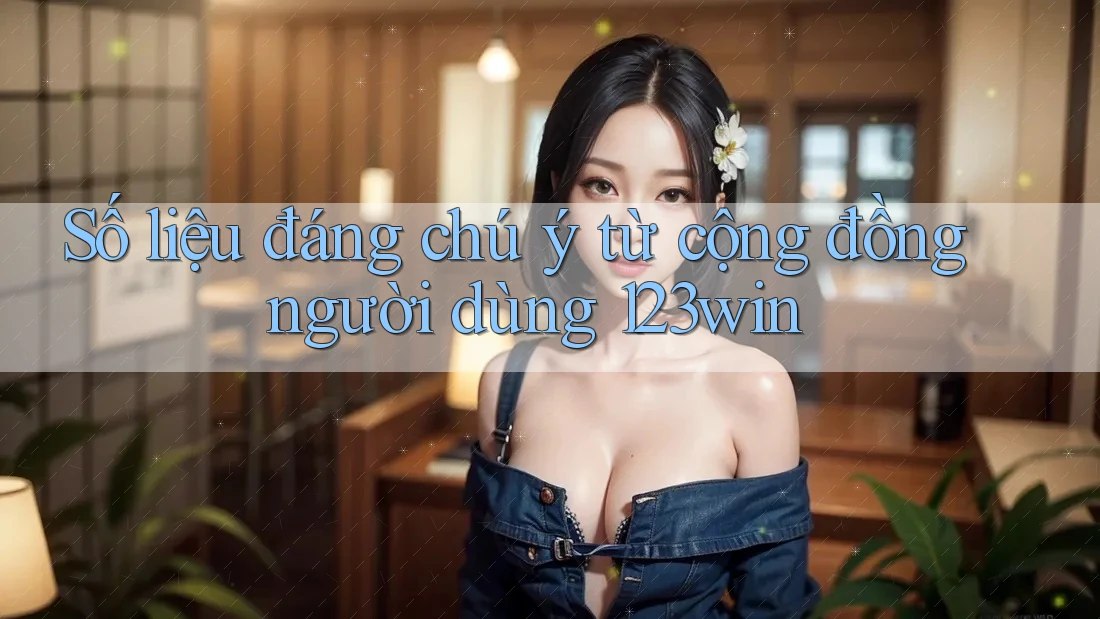 Số liệu đáng chú ý từ cộng đồng người dùng 123win Số liệu đáng chú ý từ cộng đồng người dùng 123win
