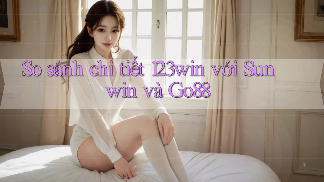 So sánh chi tiết 123win với Sunwin và Go88