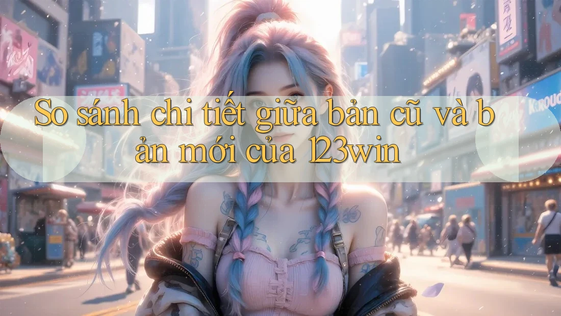So sánh chi tiết giữa bản cũ và bản mới của 123win So sánh chi tiết giữa bản cũ và bản mới của 123win