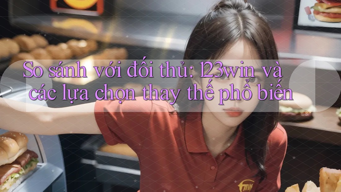 So sánh với đối thủ: 123win và các lựa chọn thay thế phổ biến So sánh với đối thủ: 123win và các lựa chọn thay thế phổ biến