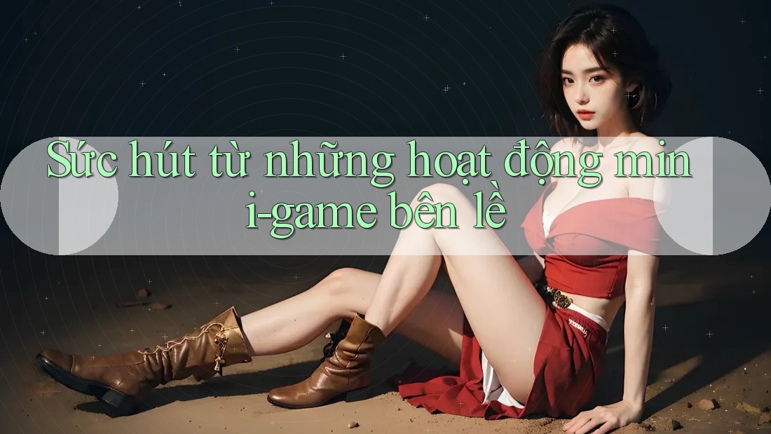 Sức hút từ những hoạt động mini-game bên lề Sức hút từ những hoạt động mini-game bên lề