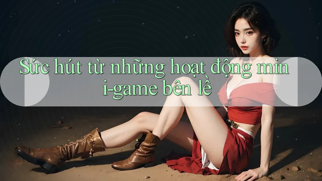 Sức hút từ những hoạt động mini-game bên lề Sức hút từ những hoạt động mini-game bên lề