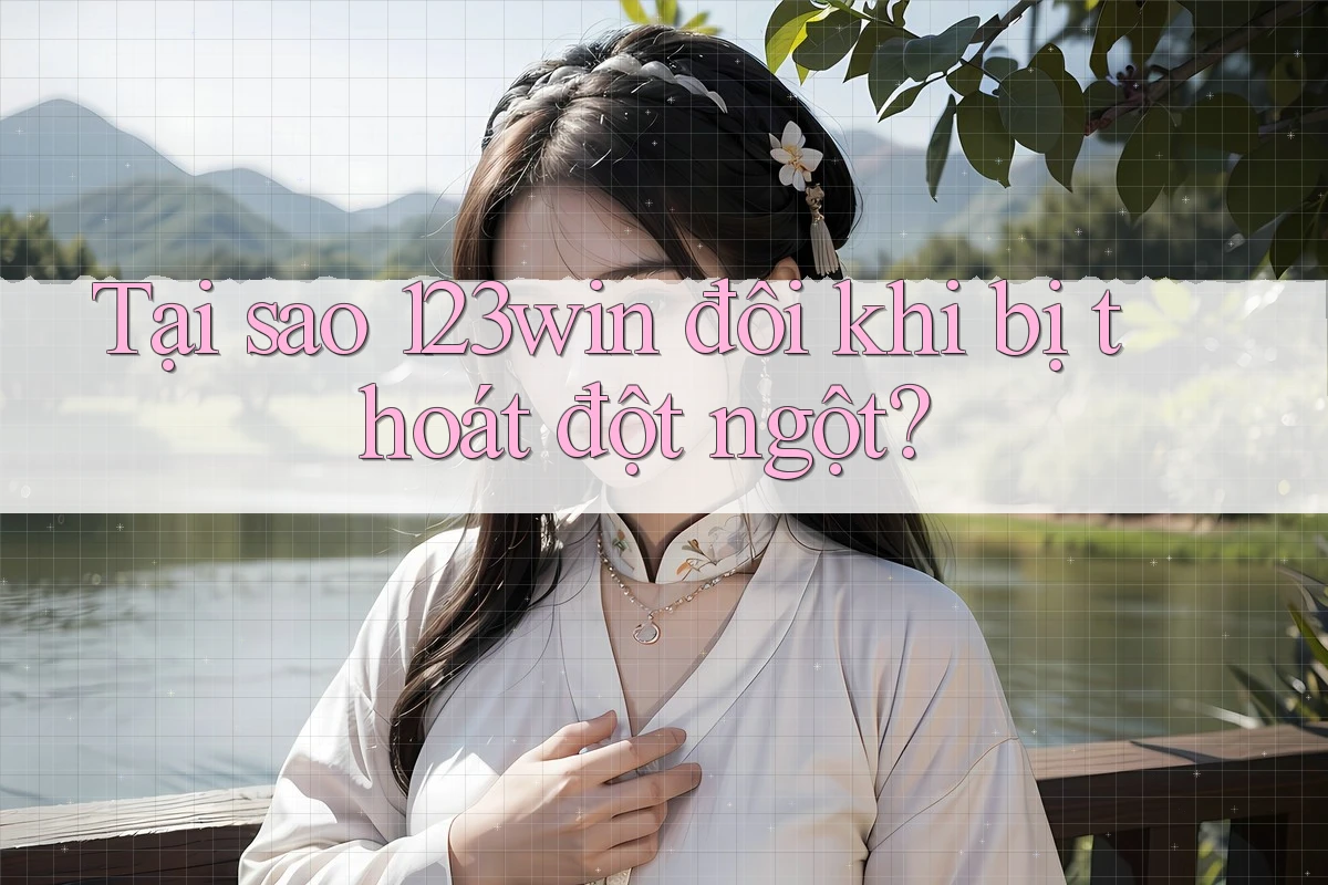 Tại sao 123win đôi khi bị thoát đột ngột? Tại sao 123win đôi khi bị thoát đột ngột?