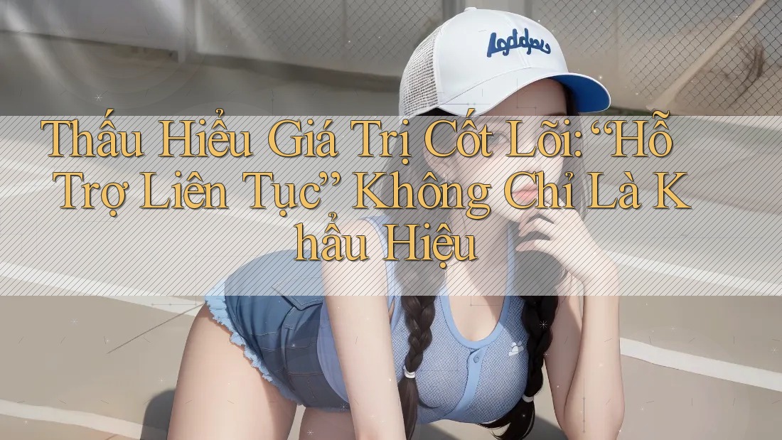 Thấu Hiểu Giá Trị Cốt Lõi: “Hỗ Trợ Liên Tục” Không Chỉ Là Khẩu Hiệu Thấu Hiểu Giá Trị Cốt Lõi: “Hỗ Trợ Liên Tục” Không Chỉ Là Khẩu Hiệu