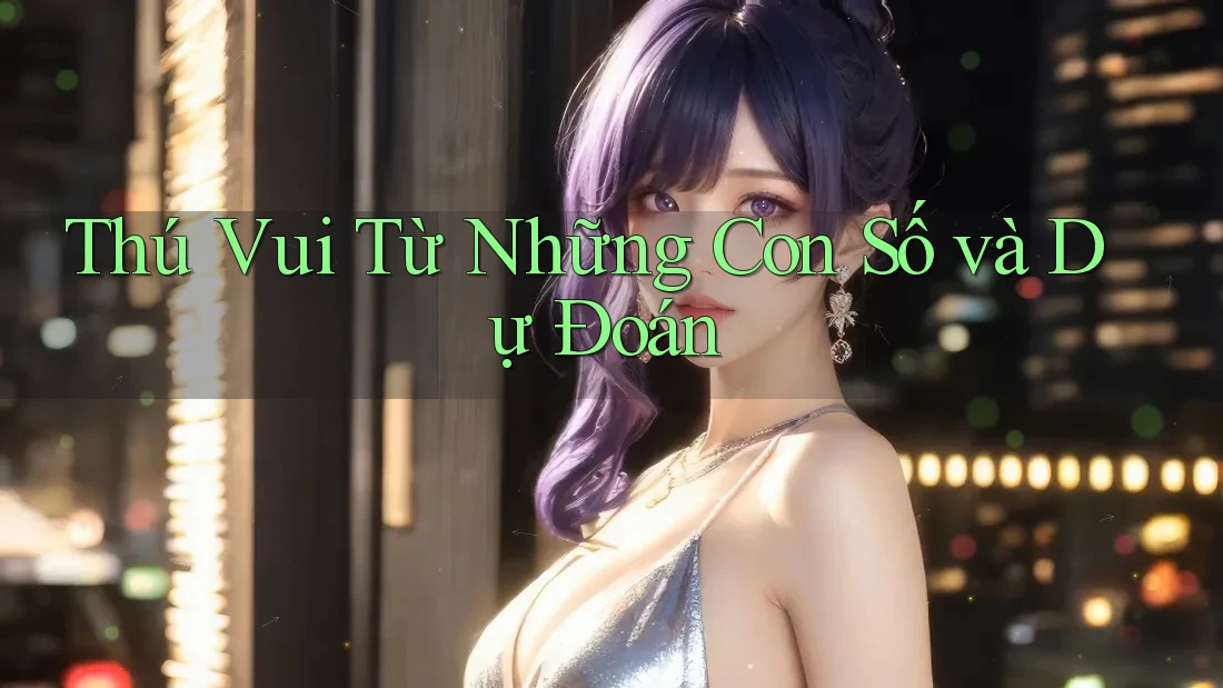 Thú Vui Từ Những Con Số và Dự Đoán Thú Vui Từ Những Con Số và Dự Đoán