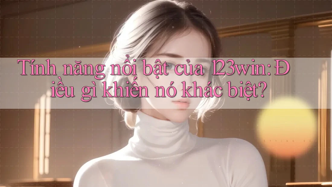 Tính năng nổi bật của 123win: Điều gì khiến nó khác biệt? Tính năng nổi bật của 123win: Điều gì khiến nó khác biệt?
