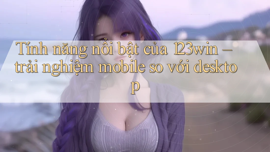 Tính năng nổi bật của 123win – trải nghiệm mobile so với desktop
