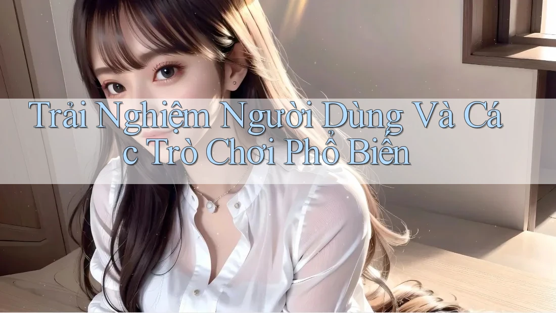 Trải Nghiệm Người Dùng Và Các Trò Chơi Phổ Biến Trải Nghiệm Người Dùng Và Các Trò Chơi Phổ Biến