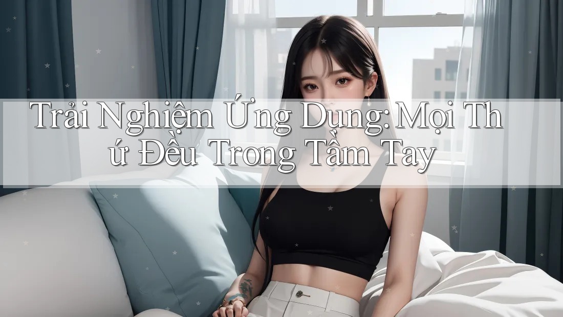 Trải Nghiệm Ứng Dụng: Mọi Thứ Đều Trong Tầm Tay