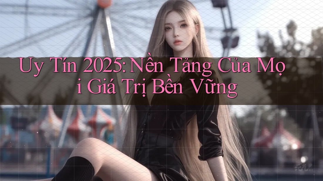 Uy Tín 2025: Nền Tảng Của Mọi Giá Trị Bền Vững