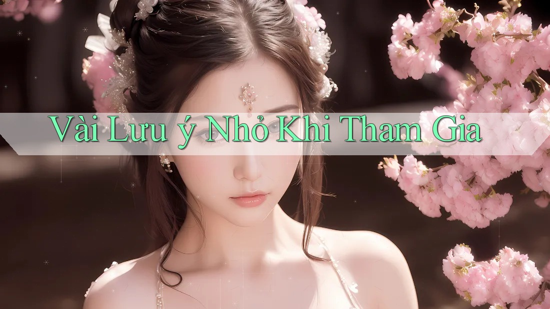 Vài Lưu ý Nhỏ Khi Tham Gia Vài Lưu ý Nhỏ Khi Tham Gia